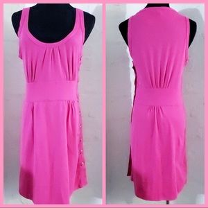 MARC BY MARC JACOBS | Pink Cotton Button-Up Dress